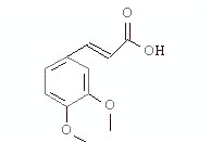 3,4-二甲氧基肉桂酸