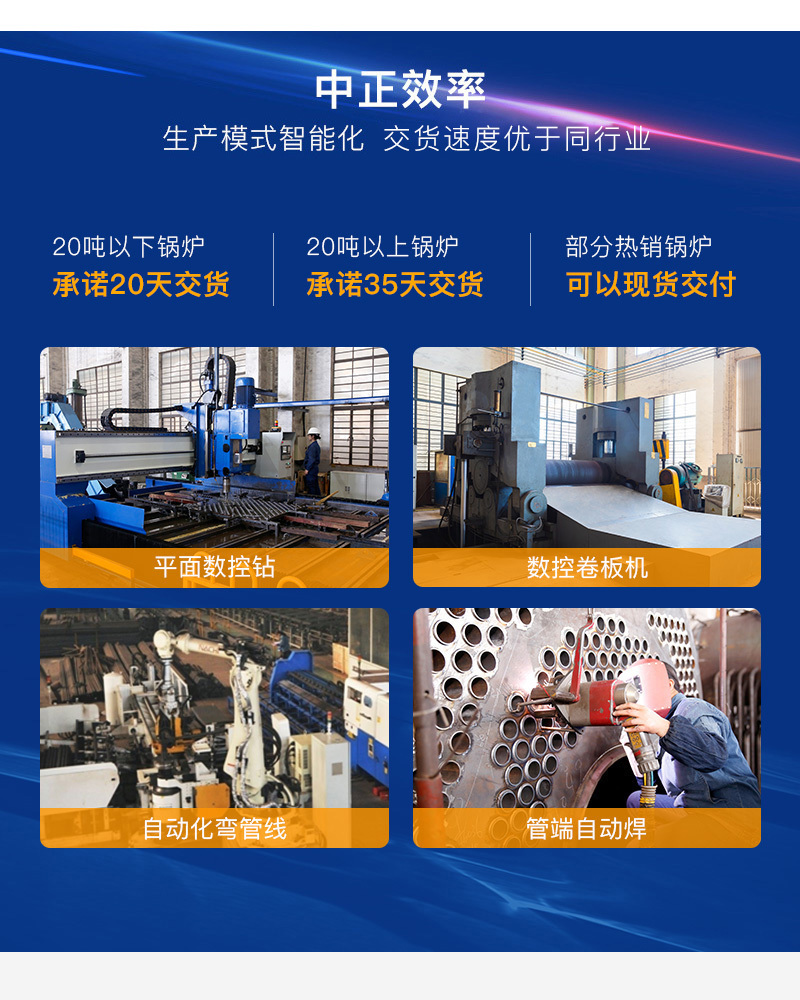 中正锅炉产品详情锅炉效率